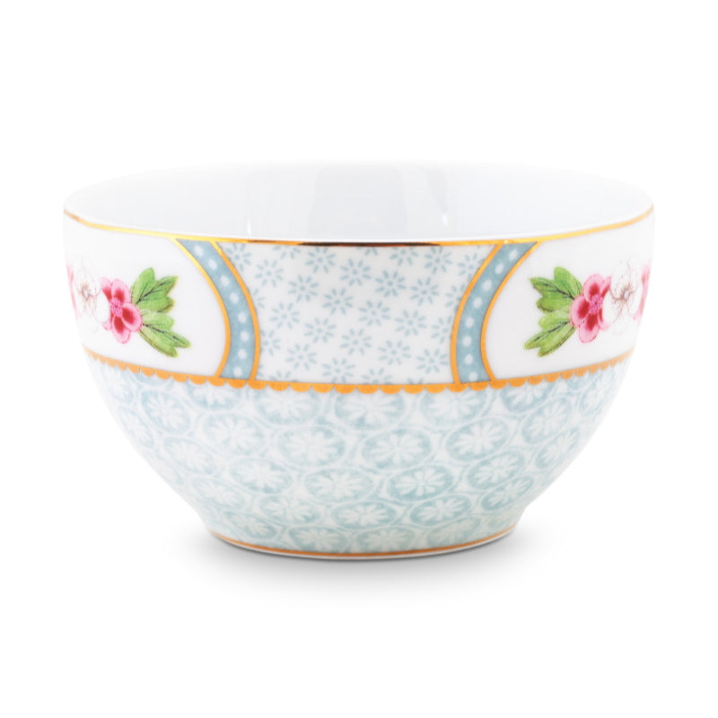 PIP Studio Blushing Birds Star Flower Porcelain White 9.5cm Bowl (6987627954220)