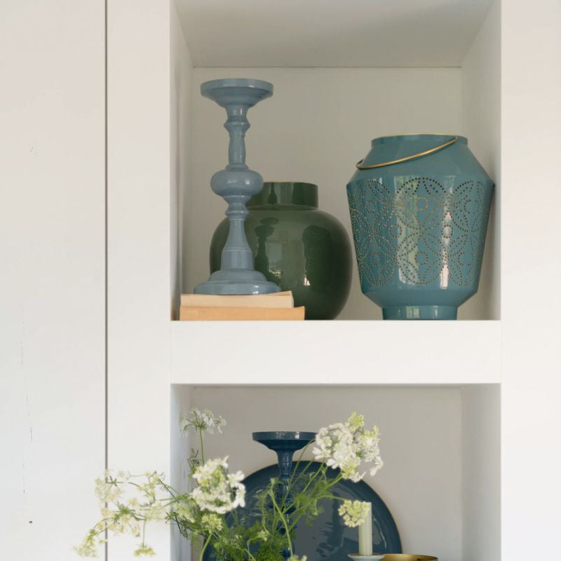 PIP Studio Dark Green Enamelled 29cm Lantern (6850125299756)