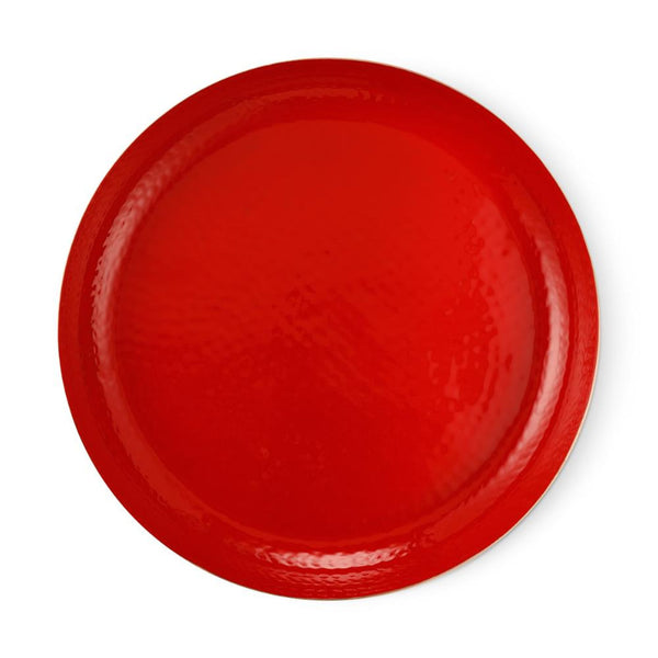 PIP Studio Enamelled Red 50cm Serving Tray (6986841358380)