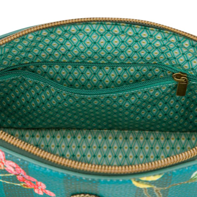 PIP Studio Fleur Grandeur Green Triangle Cosmetic Bag (6752061653036)