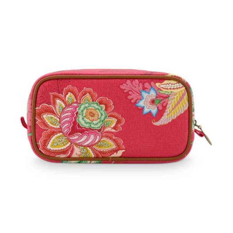 PIP Studio Jambo Flower Red Small Square Beauty Bag (6989095338028)