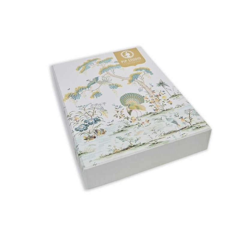 PIP Studio Japonica White Cotton Quilt Cover Set (6831008907308)