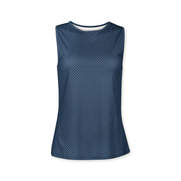 PIP Studio Lace Flower Blue Tanjee Sport Top (6830939635756)