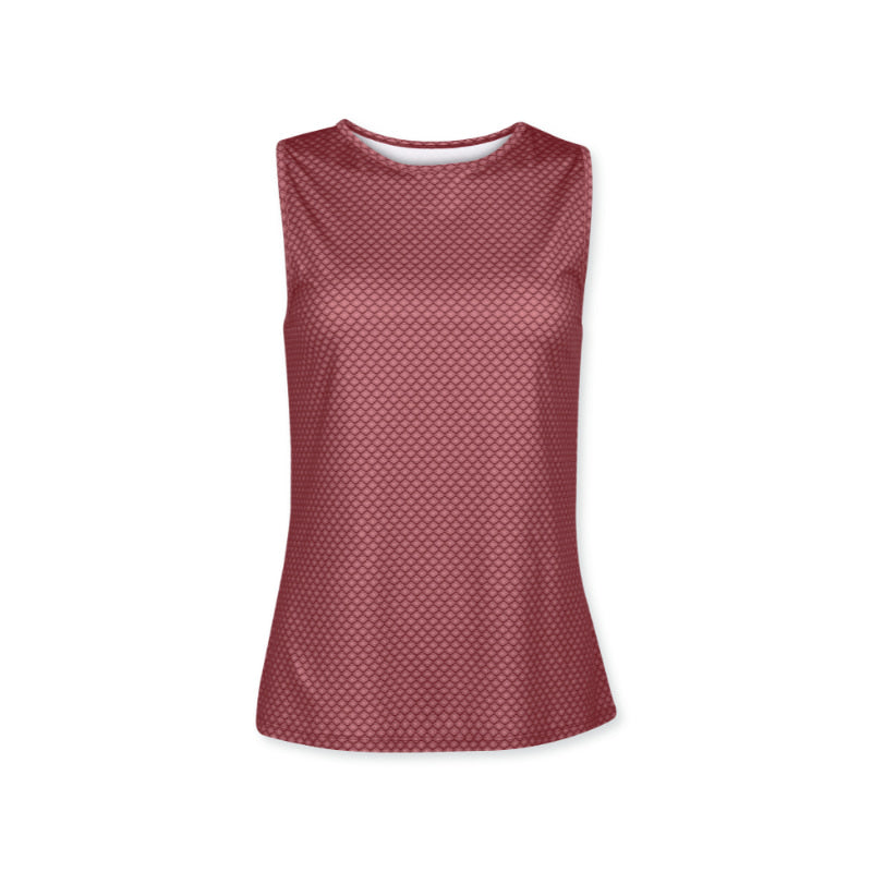 PIP Studio Lace Flower Red Tanjee Sport Top (6830949629996)