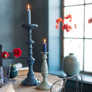 PIP Studio Light Green Small Metal 24cm Candle Holder (6850276425772)