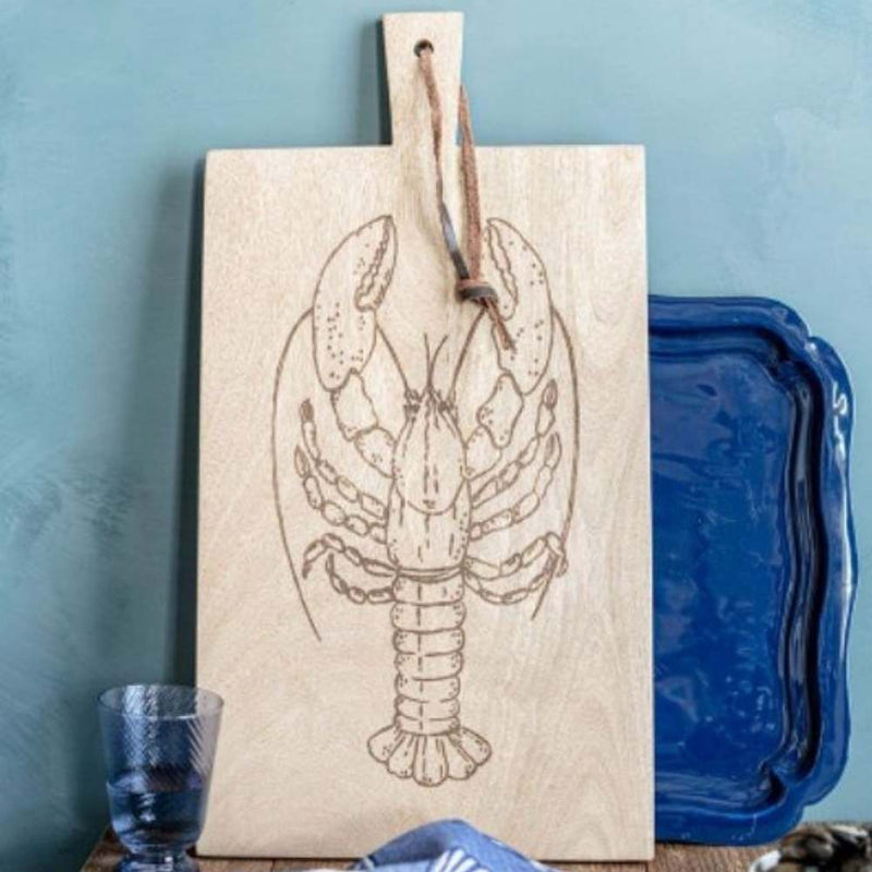 PIP Studio Rectangular Lobster Bleached Mango 32x60cm Tray (6850057732140)