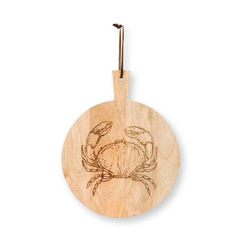 PIP Studio Round Crab Bleached Mango 40cm Tray (6850049277996)