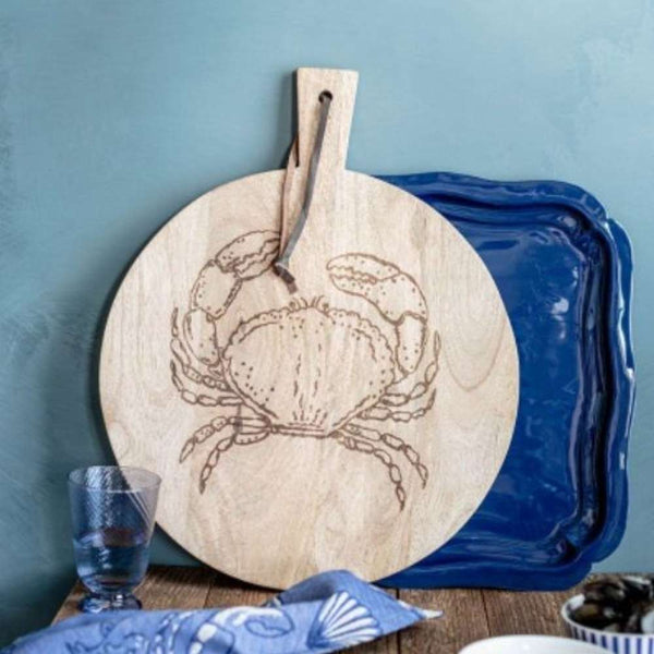 PIP Studio Round Crab Bleached Mango 40cm Tray (6850049277996)