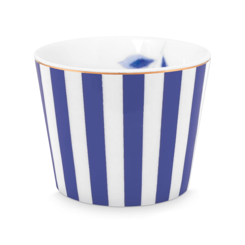 PIP Studio Royal Blue & White Stripes Egg Cup (6752078692396)