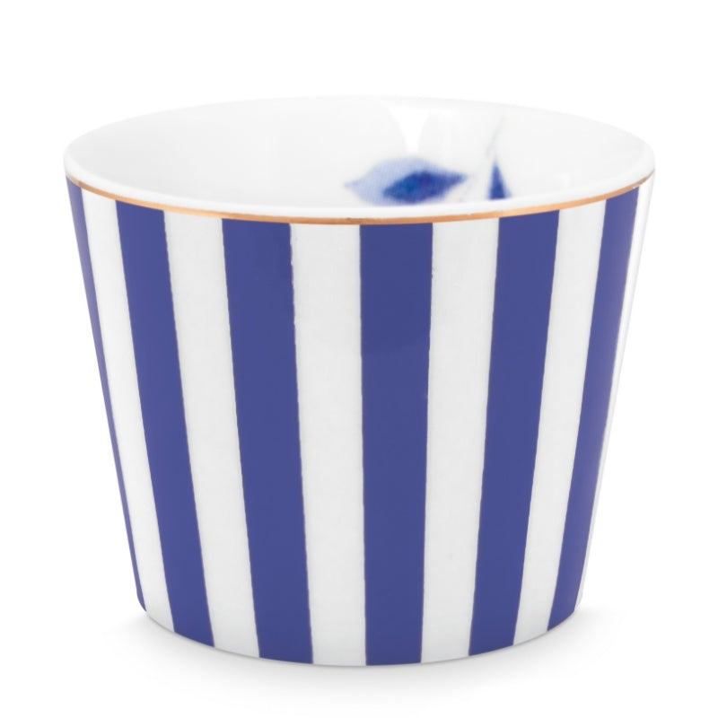 PIP Studio Royal Blue & White Stripes Egg Cup (6752078692396)