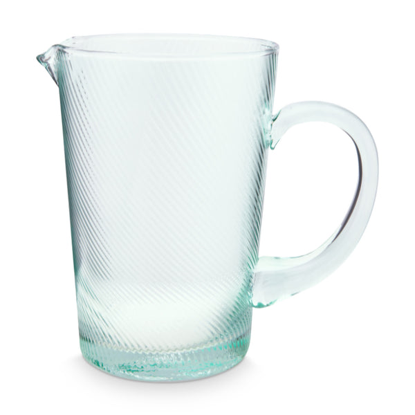 PIP Studio Twisted Light Blue 1.45L Glass Pitcher (6986828251180)