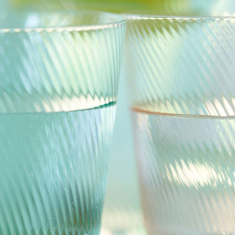 PIP Studio Twisted Light Blue 360ml Water Glass (6986623615020)