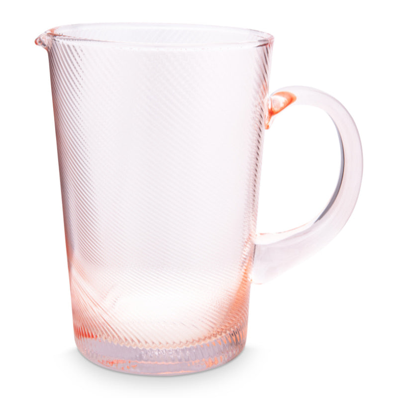 PIP Studio Twisted Light Pink 1.45L Glass Pitcher (6986830020652)