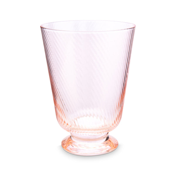 PIP Studio Twisted Light Pink 360ml Water Glass (6986677026860)