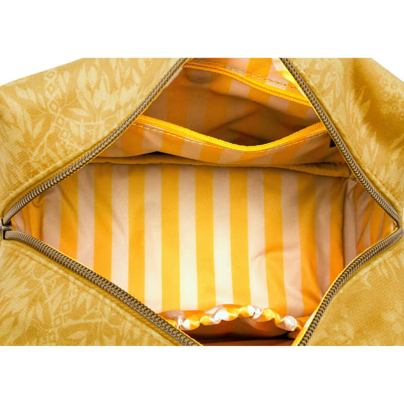 PIP Studio Velvet Origami Tree Yellow Small Square Cosmetic Bag (6854462144556)