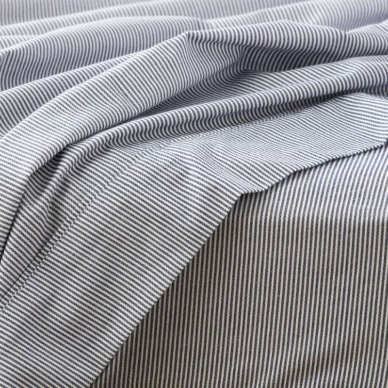 Park Avenue Egyptian Cotton Flannelette Striped Sheet Set (6823966670892)