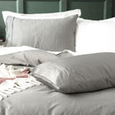 Park Avenue Natural Bamboo Cotton 500 Thread Count Charcoal Quilt Cover Set (6758407077932)