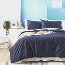 Park Avenue Natural Bamboo Cotton 500 Thread Count Indigo Quilt Cover Set (6758405079084)