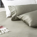 Park Avenue Natural Bamboo Cotton 500 Thread Count Jade Quilt Cover Set (6758408126508)