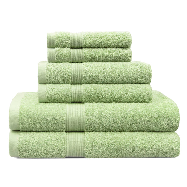 Linenova Cotton Bath Towel 6 Piece Pack