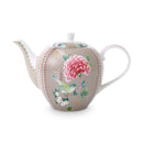 PIP Studio Blushing Birds Porcelain Khaki 1.6L Tea Pot (6988751306796)