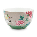 PIP Studio Blushing Birds Porcelain Khaki 23cm Bowl (6988739313708)