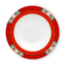 PIP Studio Blushing Birds Porcelain Red 21.5cm Soup Plate (6988733677612)