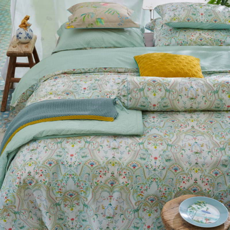 PIP Studio Curious Animals Cotton White Quilt Cover Set (6731646959660)