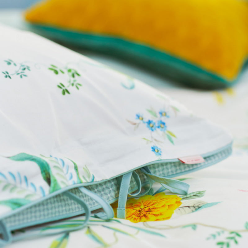 PIP Studio Fleur Grandeur Cotton White Quilt Cover Set (6731644272684)