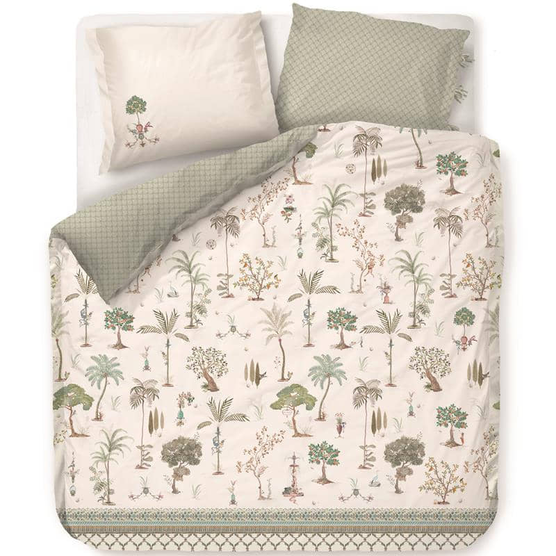 PIP Studio Giardini di Frutta Cotton White Quilt Cover Set