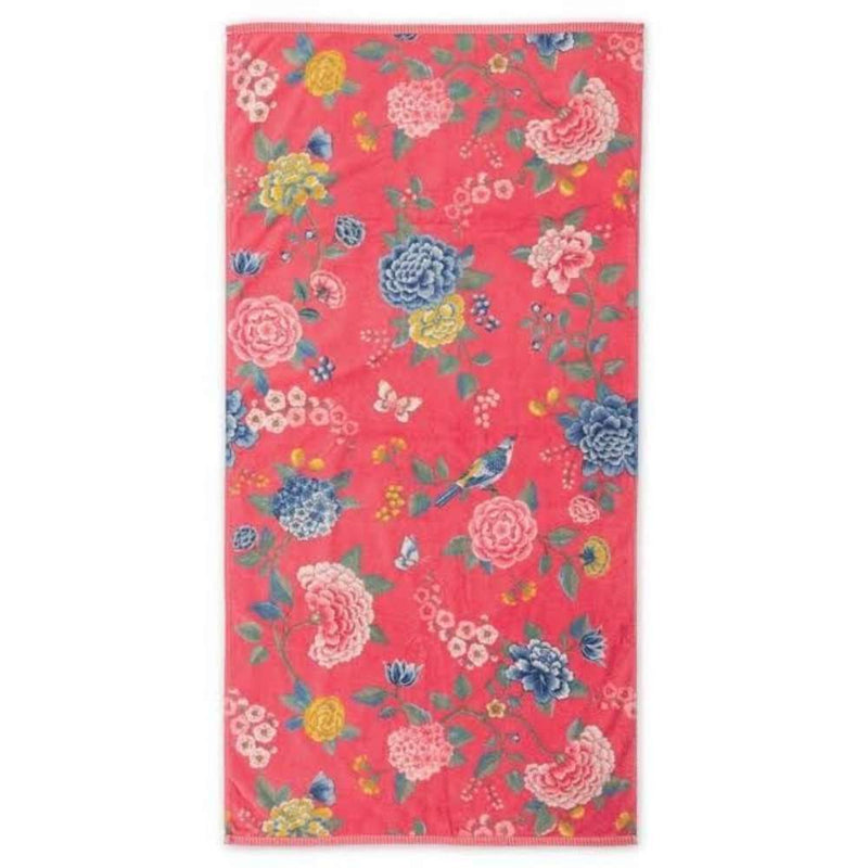 PIP Studio Good Evening Coral Cotton Towel (6869237792812)