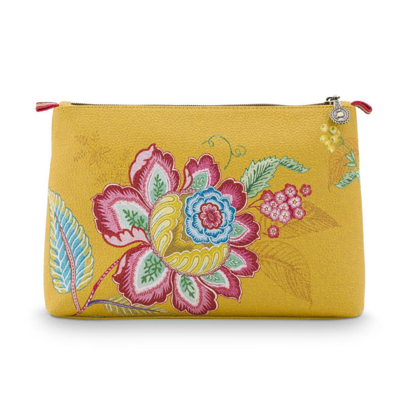 PIP Studio Jambo Flower Combi Yellow Beauty Bag (6988769689644)