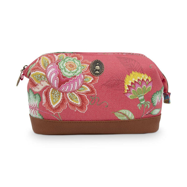 PIP Studio Jambo Flower Pink Medium Beauty Bag (6988784468012)