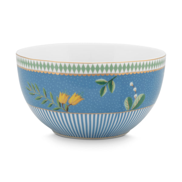 PIP Studio La Majorelle Blue 12cm Porcelain Bowl (6988752814124)