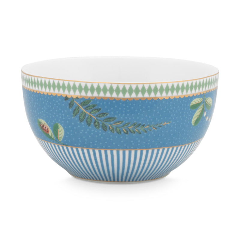 PIP Studio La Majorelle Blue 12cm Porcelain Bowl (6988752814124)