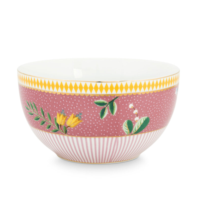 PIP Studio La Majorelle Pink 12cm Porcelain Bowl (6988757401644)