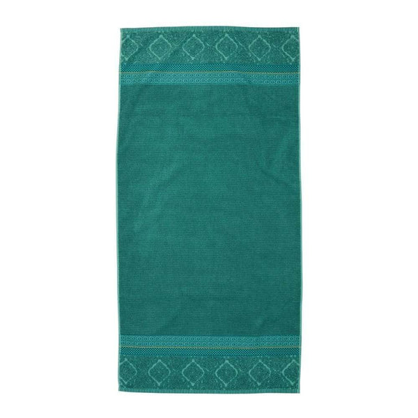 PIP Studio Soft Zellige Green Cotton Bath Towel (6869259812908)