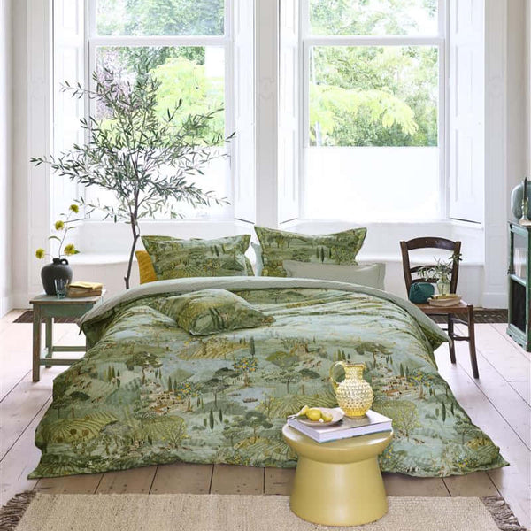 PIP Studio Toscana Cotton Green Quilt Cover Set