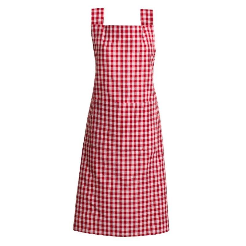 RANS Gingham Red Apron (6629775245356)