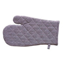 RANS Herringbone Black Oven Glove: stylish, durable, heat-resistant, and made of 100% cotton for a comfortable kitchen experience.