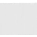 A sophisticated white ribbed placemat, enhancing dining experiences with style and protection.