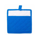 Elevate your kitchen with the Blue Pot Holder, a stylish and heat-resistant accessory from RANS' Manhattan cooking Linen collection.