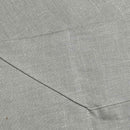 Detailed view of RANS Venice Linen Grey Tablecloth, highlighting its quality and sophistication for table settings.