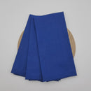 RANS Cambrai Linen Indigo Tea Towels set of 3 offers superior absorbency and style, softening with each wash for kitchen elegance.