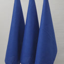 Set of 3 RANS Cambrai Linen Indigo Tea Towels, soft, absorbent, and stylish, perfect for enhancing kitchen functionality and decor.