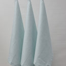 RANS Cambrai Linen Mist Tea Towels set of 3 offers superior absorbency and style, enhancing your kitchen's elegance and functionality.
