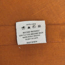 Showcasing back of the tag by RANS Cambrai Linen White Tea Towels Set of 3, combining elegance and absorbency, ideal for drying dishes and maintaining cleanliness.