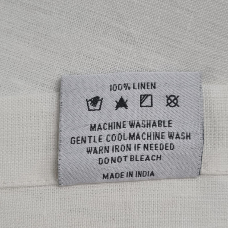 RANS Cambrai Linen White Tea Towels Set of 3, combining elegance and absorbency, ideal for drying dishes and maintaining cleanliness.