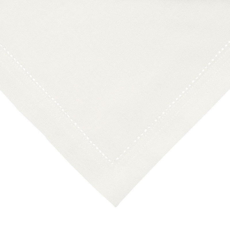 RANS Elegant Hemstitch White Napkin (6629196988460)