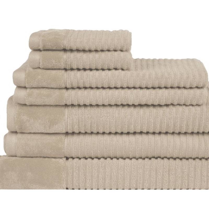 Jenny Mclean Royal Excellency 7 Piece Plaster Towel Pack (6627531948076)